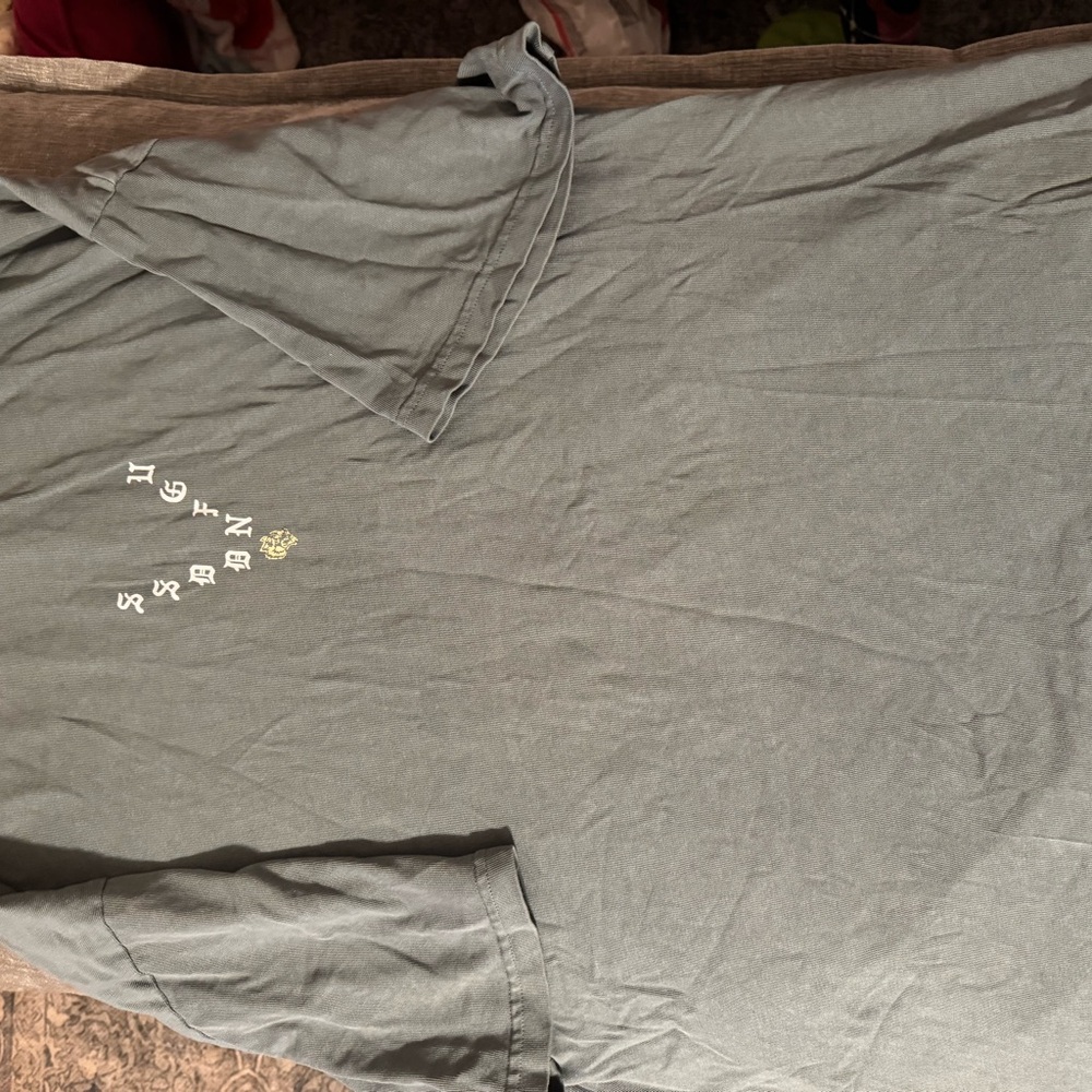Darc sport Green Graphic Short Sleeve Tee with Small Chest Logo